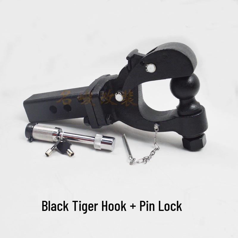 BAIC X7 Trailer Hook: Off-road Rear Bumper Bar with Thickened Square Hole