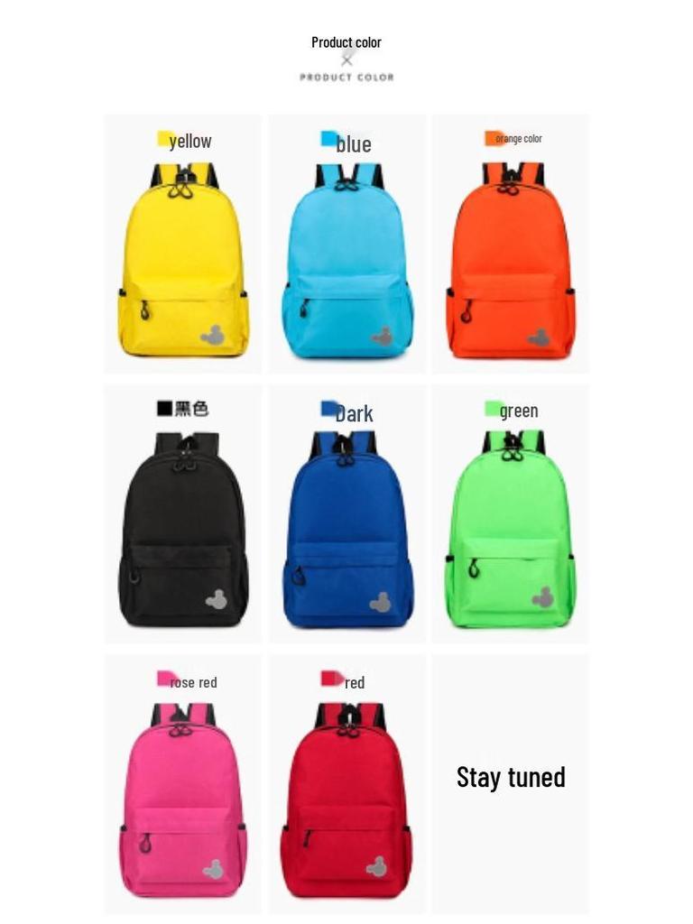 Rainbow Friends Cartoon Backpack for Kids