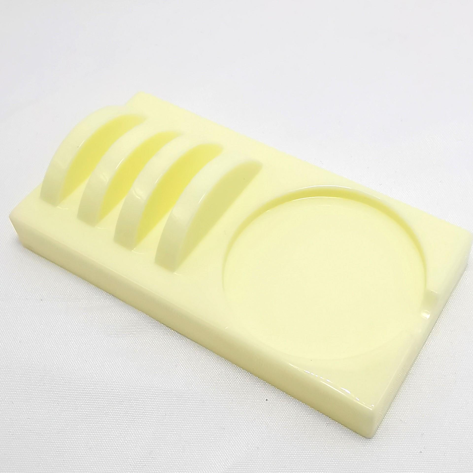 

Акриловая станция для наращивания ресниц: 2-в-1 Подушечка и поднос для капель клея