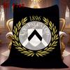 Udinese 2D Flat Pattern Flannel Blanket High quality All Seasons Warmth and Comfort Perfect for Christmas Gifts.