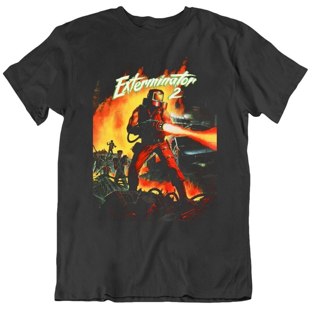 

Exterminator 2 Movie 80s Action Movie Fan T Shirt 4XL