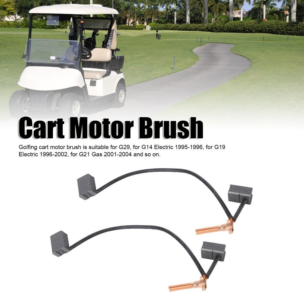 2Pcs High Performance Motor Brush Set Good Conductivity Cart Motor Brushes Cart Accessories