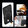 Carbon Fiber Invisible Stand Holder Built-in Magnetic Ring Case for Realme C75 Realme 14 5G Camera Protection Cover