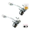EDP787-1 2 Pieces Rear Left AND Right Door Catch Hinge Brake Stop Check Strap Limiter for Citroen C3 MK1 MK2 2002-2016 9181.L9