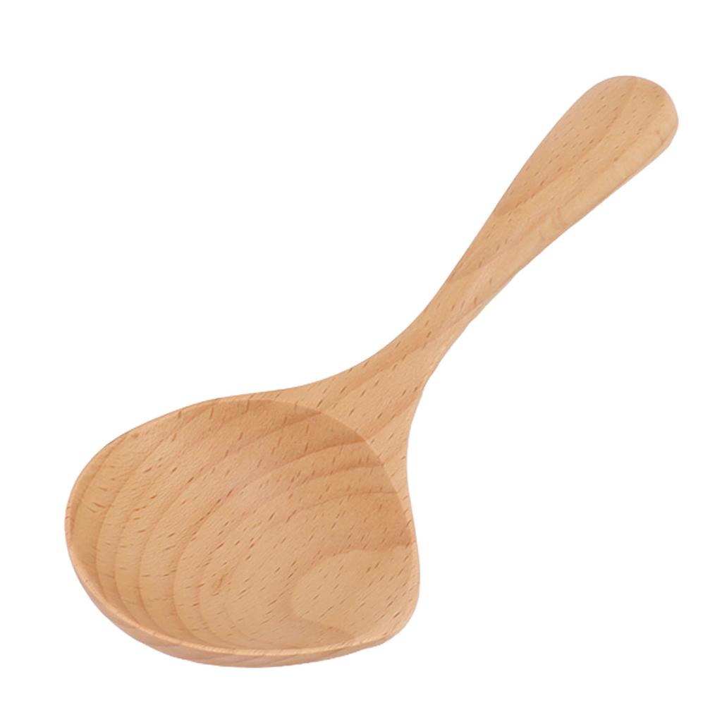Wooden Spoons Handcrafted High Temperature Resistant Safe Eco Friendly Long Handle Wooden Spoons
