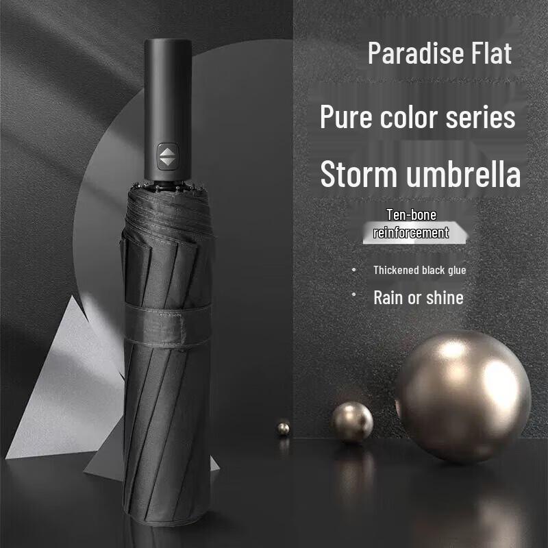 Paradise Automatic 10-Rib Windproof UV Umbrella