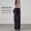 Tencel Linen Wide-Leg Women's Pants Summer 2026 - Lightweight, Cool Ice Silk Casual Design by Yamamoto.