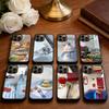 New Year Merry Christmas Phone Case For iPhone 14,16,15,13,17,12,Plus,Pro,Max Magnetic For Magsafe Frosted Cover