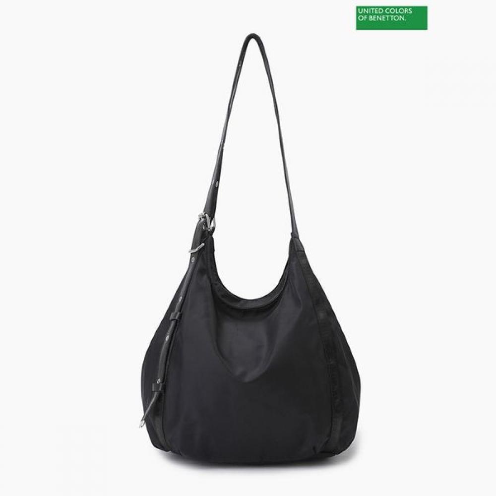 

[Benetton] Benetton Nylon Eyelet Shoulder Bag Bcbga8531 BK_black/OS