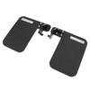 1 Pair Rear Trailing Arm Guards Mud Flaps Shockproof HDPE Steel Replacement for Polaris XP 4 1000 20