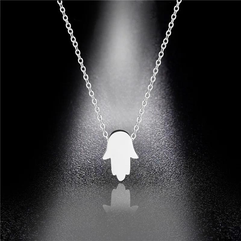Bear Necklace Stainless Steel Jewelry Fashion Jewelry Fine Silver Color for Women Girls and Valentine Birthday Party Gift Super