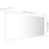 VidaXL LED Bathroom Mirror, Makeup Mirror, Vanity Mirror, Home Interior Toilet Decoration, 804940