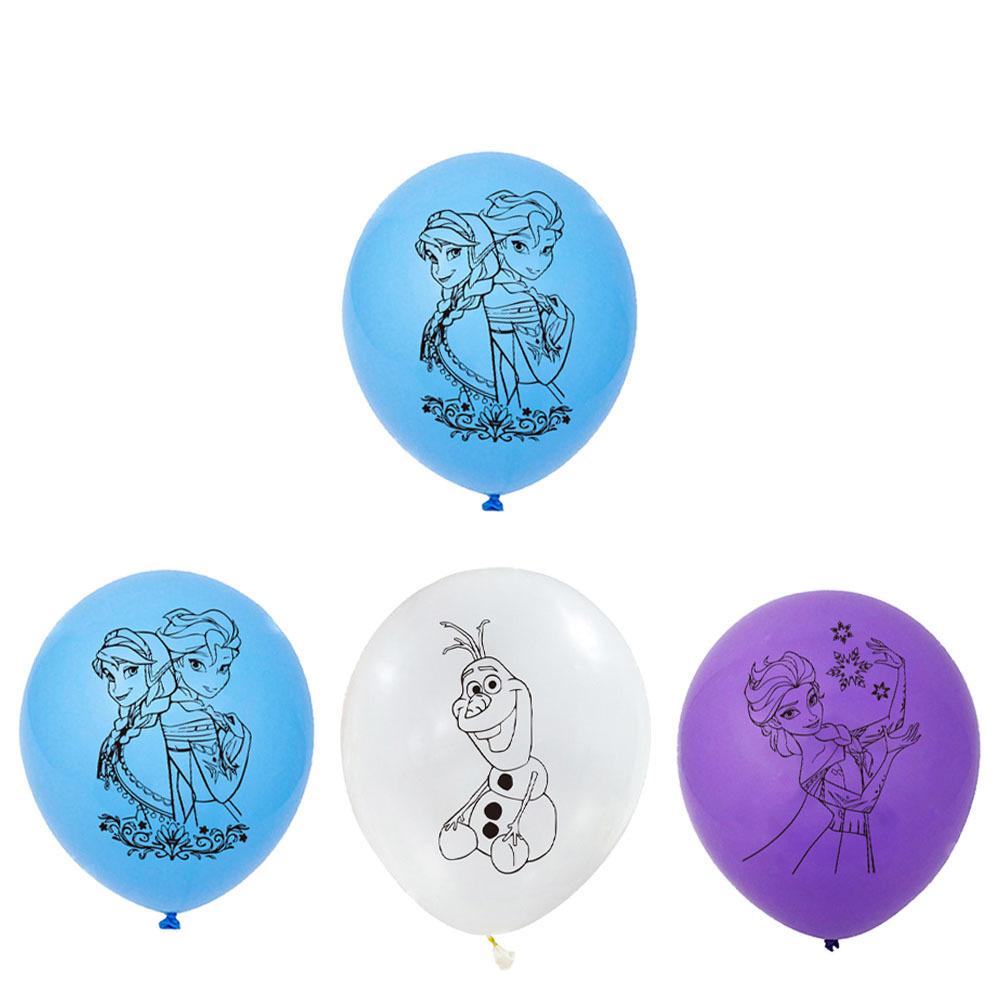 Frozen Birthday Party Supplies Disposable Cutlery Paper Plates Paper Cups Tissue Girls Birthday Party Decorations