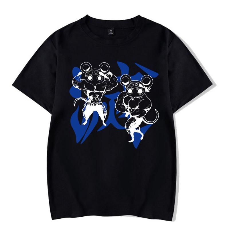 Japanese Koi Harajuku Illustration Pattern T-Shirts Men Summer Casual T Shirt Soft Fashion Short Sleeve Loose Cotton Sportswear