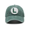 Neue Unisex Washed Cotton Cap Buchstabenstickerei Baseballkappe Herren Damen Verstellbar Lässig Outdoor Streetwear Sporthut