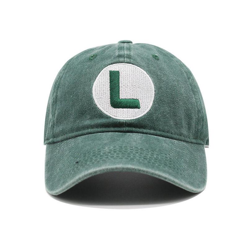 Neue Unisex Washed Cotton Cap Buchstabenstickerei Baseballkappe Herren Damen Verstellbar Lässig Outdoor Streetwear Sporthut