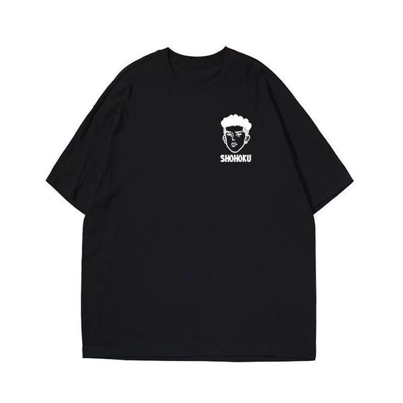 Blue Archive Лазурное Сотрудничество Косплей Летняя Футболка с Коротким Рукавом Yiluo Mary Летняя Свободного Кроя Унисекс Футболка Вышитый Стиль S чёрный