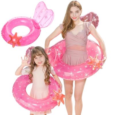 Inflatable Swimming Ring Pool Rings Themed Water Toys Swimming Rings Floaties Summer Beach Games for Adults Kids