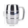 Stainless Steel Drinking Mug Reusable Water Tumblers Shatterproof Drinking Cups Perfect for Parties Outdoor Activities