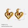 Europe United States Hot New Luxury High-End Stainless Steel Geometric Shape Earrings Multi-Style Fashion Hoop Earings