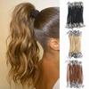 4/5/10pcs Ponytail Rubber Elastic Hook Hair Bands For Women Hooks Hair Accessories Hair Ties Styling Tools Holder Bungee Bands