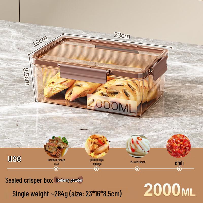 Stackable Refrigerator Food Storage Containers