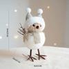 Cute Christmas Birds With Hat Scarf Christmas Decorations Xmas Tree Hanging Pendant Girl Angel Doll Navidad New Year Gifts Natal