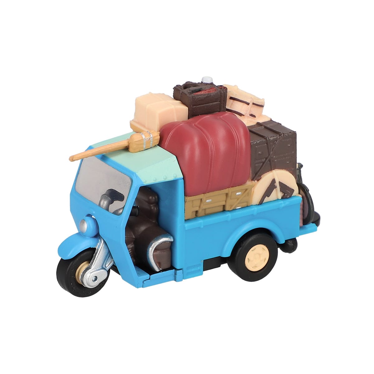 

Studio Ghibli My Neighbor Totoro Pull Back keychain Three Wheeled Vehicles NEW