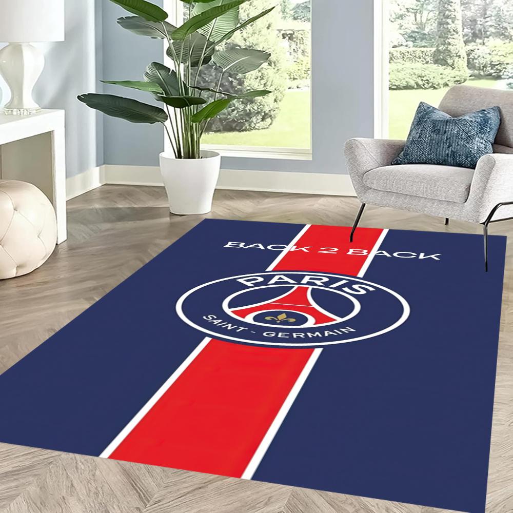 Paris Saint Germain Floor Mat Design For Entryway Dormitory Bedrooms Playrooms Antislip Carpet Anime Office Decor Birthdaychristmas Gift