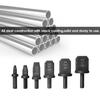 Swagage Tool, 6pcs Tube Expander Swagage Dring Bit Tipe Expander Copper Taring Tool Soft Copper   Drilling Pipe for   Conditioner Refrigerati