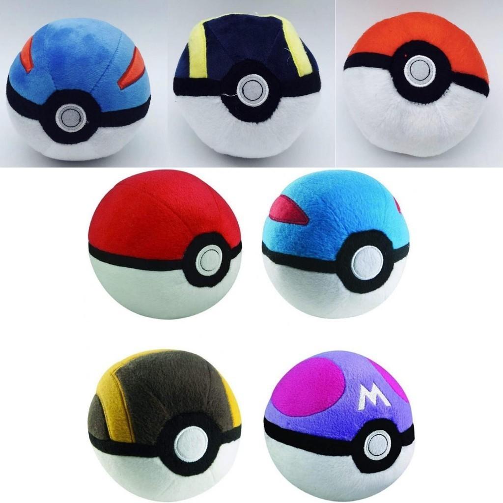 Entzückendes 4,7" Pokemon Pokeball Plüsch Stofftier für Kinder
