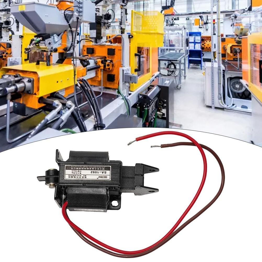 AC220V AC Solenoid Electromagnet Traction Push Pull Electric Magnet SA‑1092