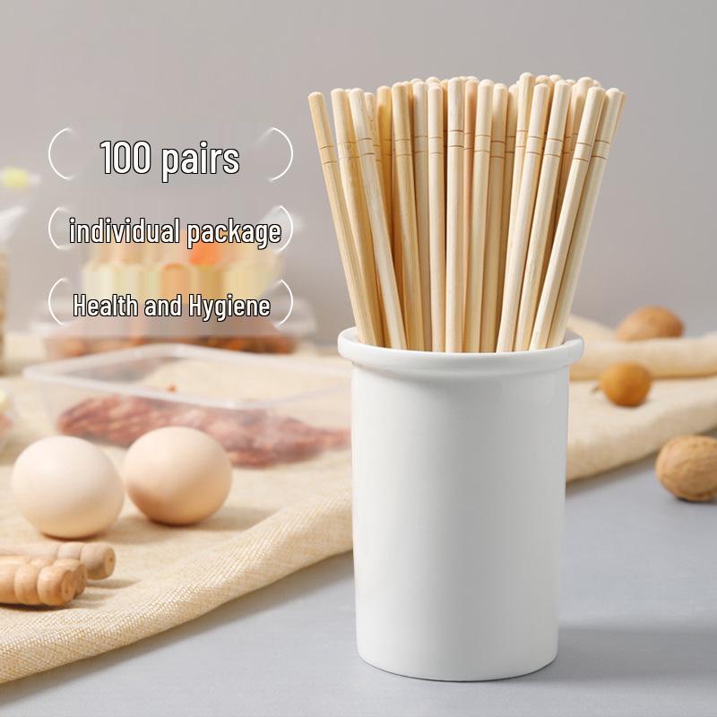 Hygienic Disposable Bamboo Chopsticks for Takeout & Catering