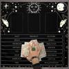 Square Divinations Cards Table Cloth Reading Card Astrologys Tablecloth Altars Cloth Witchcrafts Deck Cloth Enduring