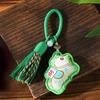 Hanging Decor Embroidered Horse Keychain Cute Design Pony Pendant  Zodiac Celebration