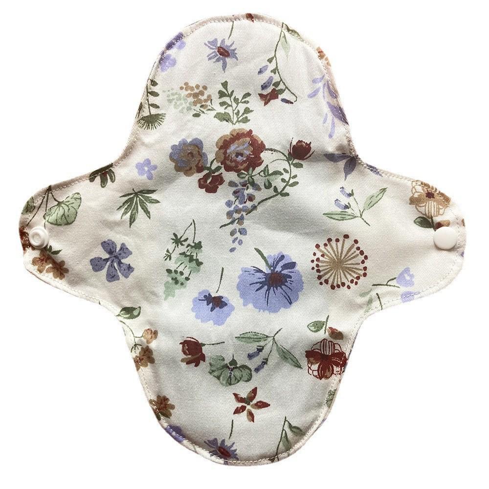 New 23cm Washable Graphene Cotton Antibacterial Reusable Menstrual Pads