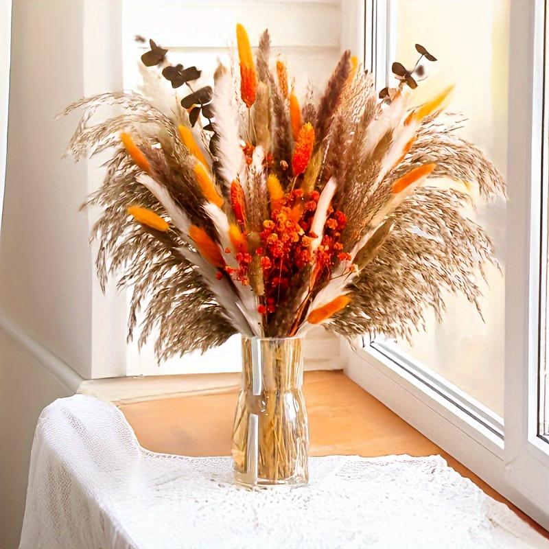 Boho Persian Grass & Starry Sky Bouquet with Eucalyptus. Perfect for Wedding, Home, Tabletop & Christmas Decor. 60pcs. Shop Now!