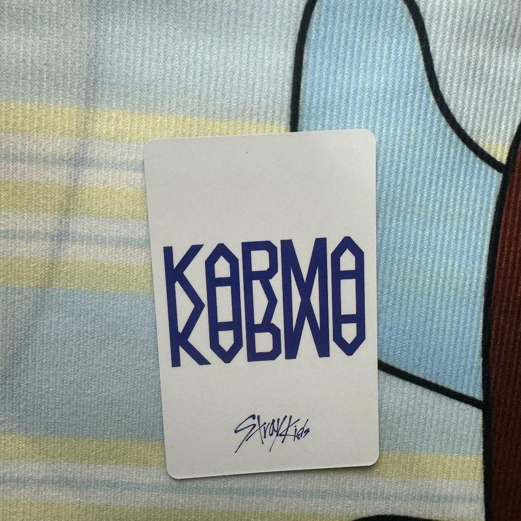 [USED] Straykids Karma American B&N Bonus Reno Trading Card