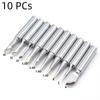 936 Soldering Iron Tips: Pure Copper Tips in 3, 5, 10, and 12-Pack Sets – Export Grade B.