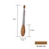 Premium Olive Wood & Stainless Steel Food Tong