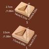 Non-stick Wooden Triangle Baozi Mold Easy To Release Steamed Bread Making Tools  Home