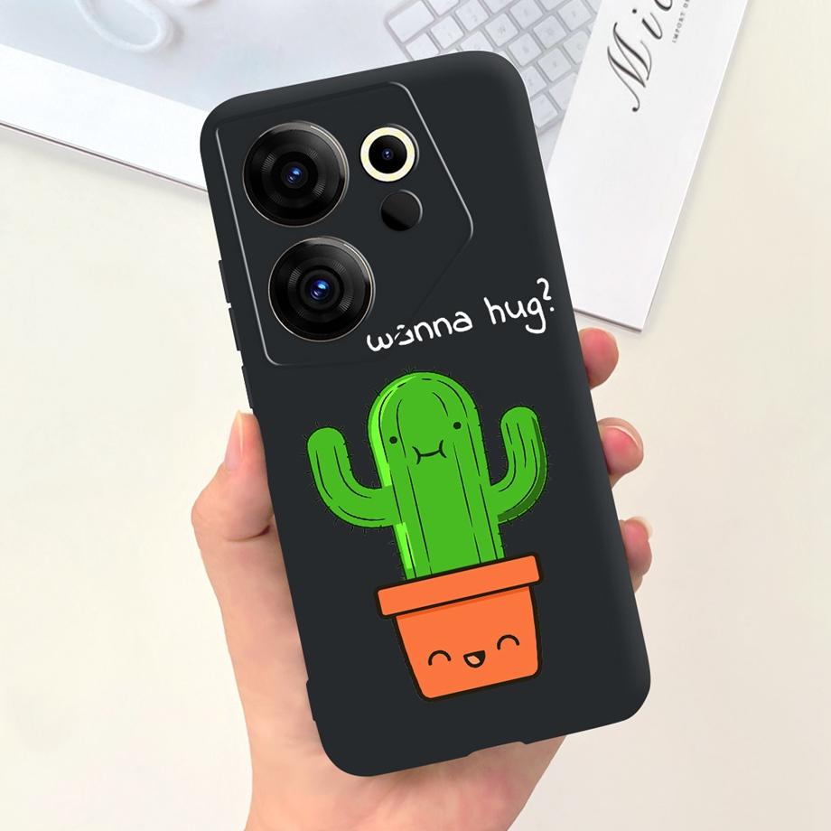 Phone Cover For Tecno Camon 20 Pro 4G 5G Case Soft Silicone Love Heart Jelly Capa For Tecno Camon 20 Premier 20Pro Camon20 Funda