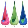 Light Up Kids Pod Swing Seat Child Hanging Hammock Inflatable Pillow Kids Sensory Swing 4 Light Modes 16 Colors for Boys Girls