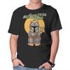 Unisex Crew Neck T-Shirt Meowdalorian And Kroku Graphic Short Sleeve Casual Tee