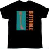 Camiseta Negra de Algodón Pesado Talla Única Vtg BUTTHOLE SURFERS Banda Talla Completa EL017 Camiseta Unisex