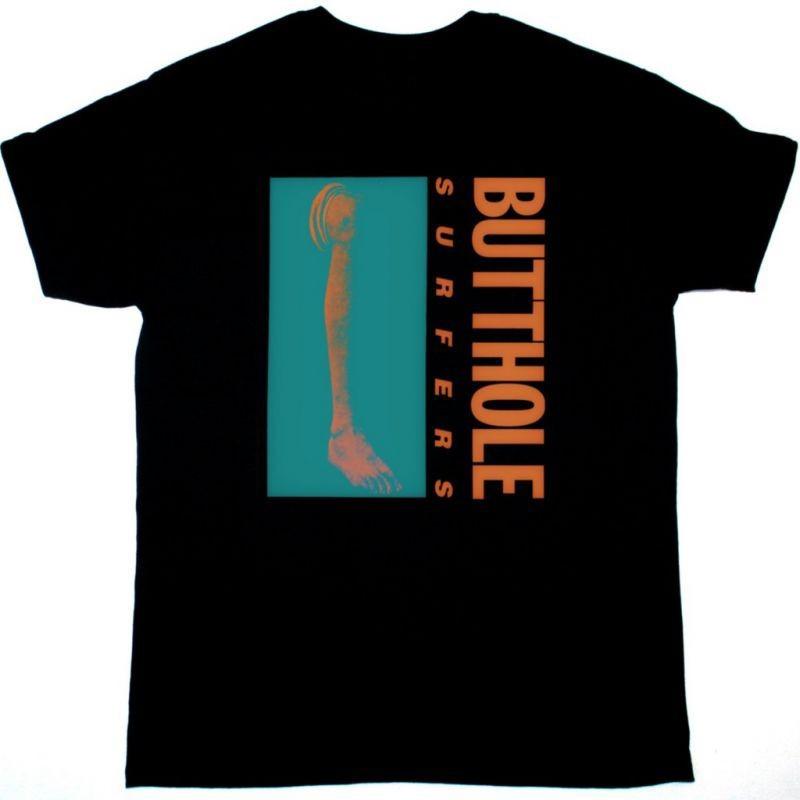 Vtg BUTTHOLE SURFERS Band Heavy Cotton Black All Size Shirt Full Size EL017 Unisex T-Shirt XXL