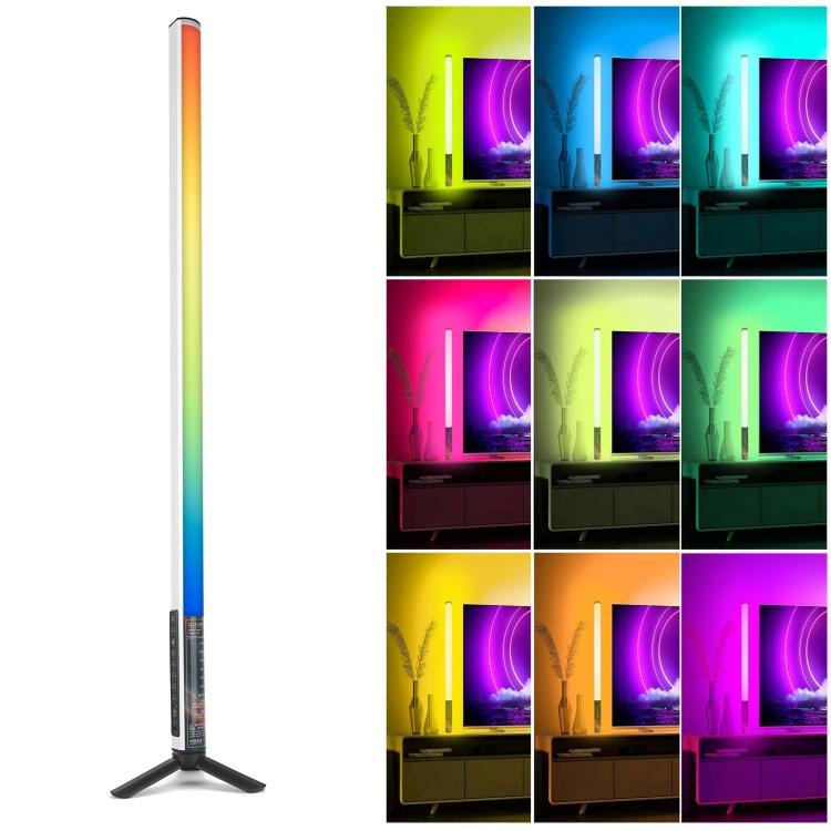 LUXCeO Mood1 85см RGB Цветная Атмосферная Ритмичная Светодиодная Палка Ручной Видео Фото Заполняющий Свет, Без Штатива