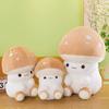 Compact Giant Mushroom Plushie Soft Fabric For Unique Entertainment Venue Compact And Adorable Mushroom Pillows
