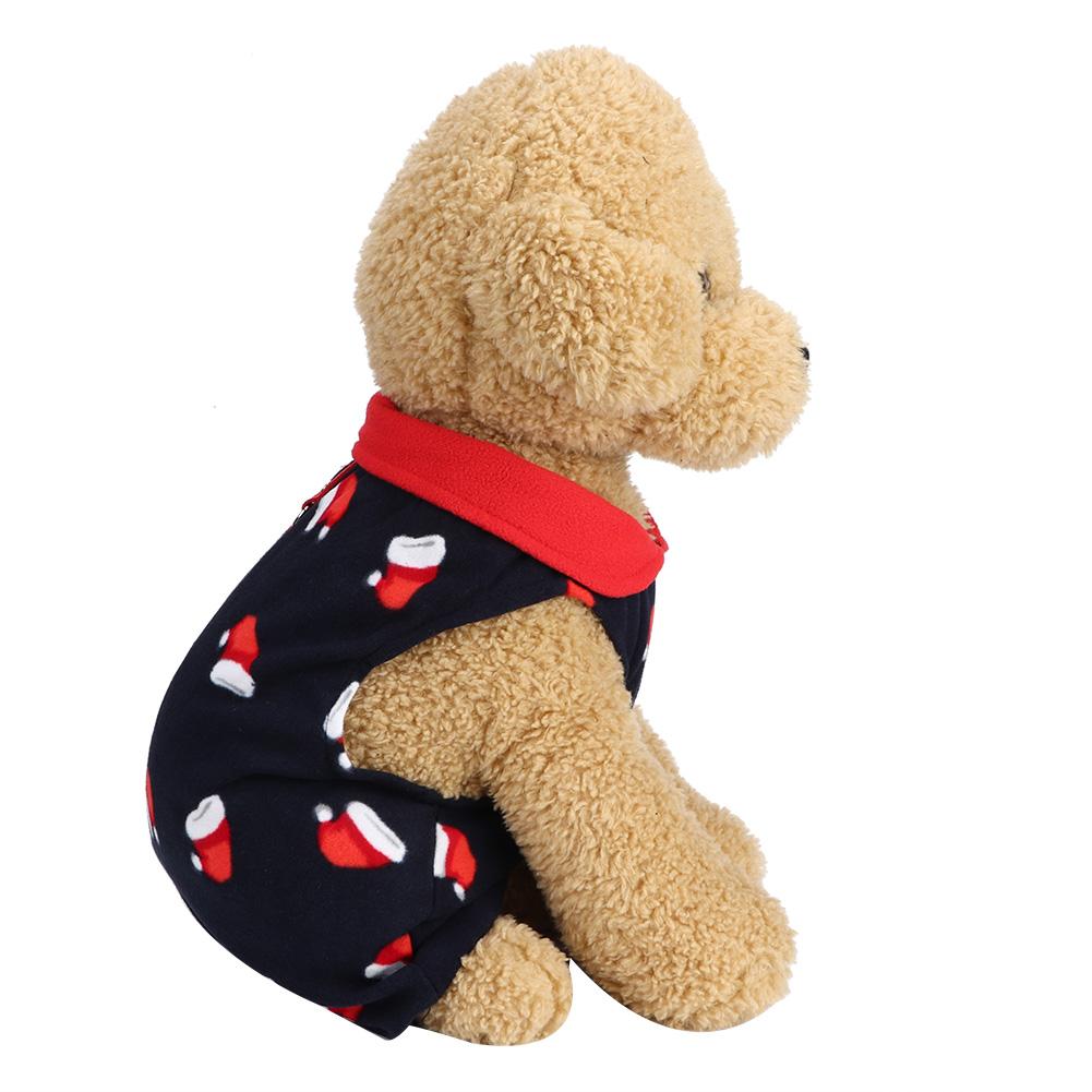 Winter Soft Warm Xmas Cute Dog Clothes Dress for Small Pet Dogs Puppy Jacket Clothing OutfitXL