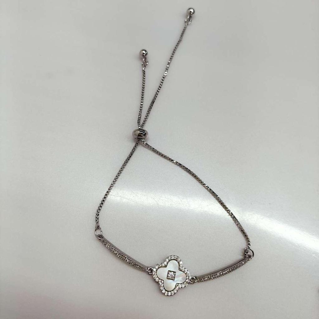 Elegante Geometrische Zirkonia Armband voor Damesmode - Veelzijdig, Trendy Bangle Sieraden